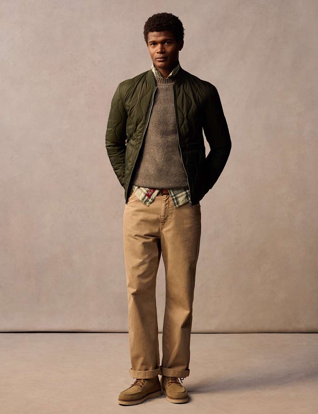 Baseball Collar Quilted Jacket 10 of 11