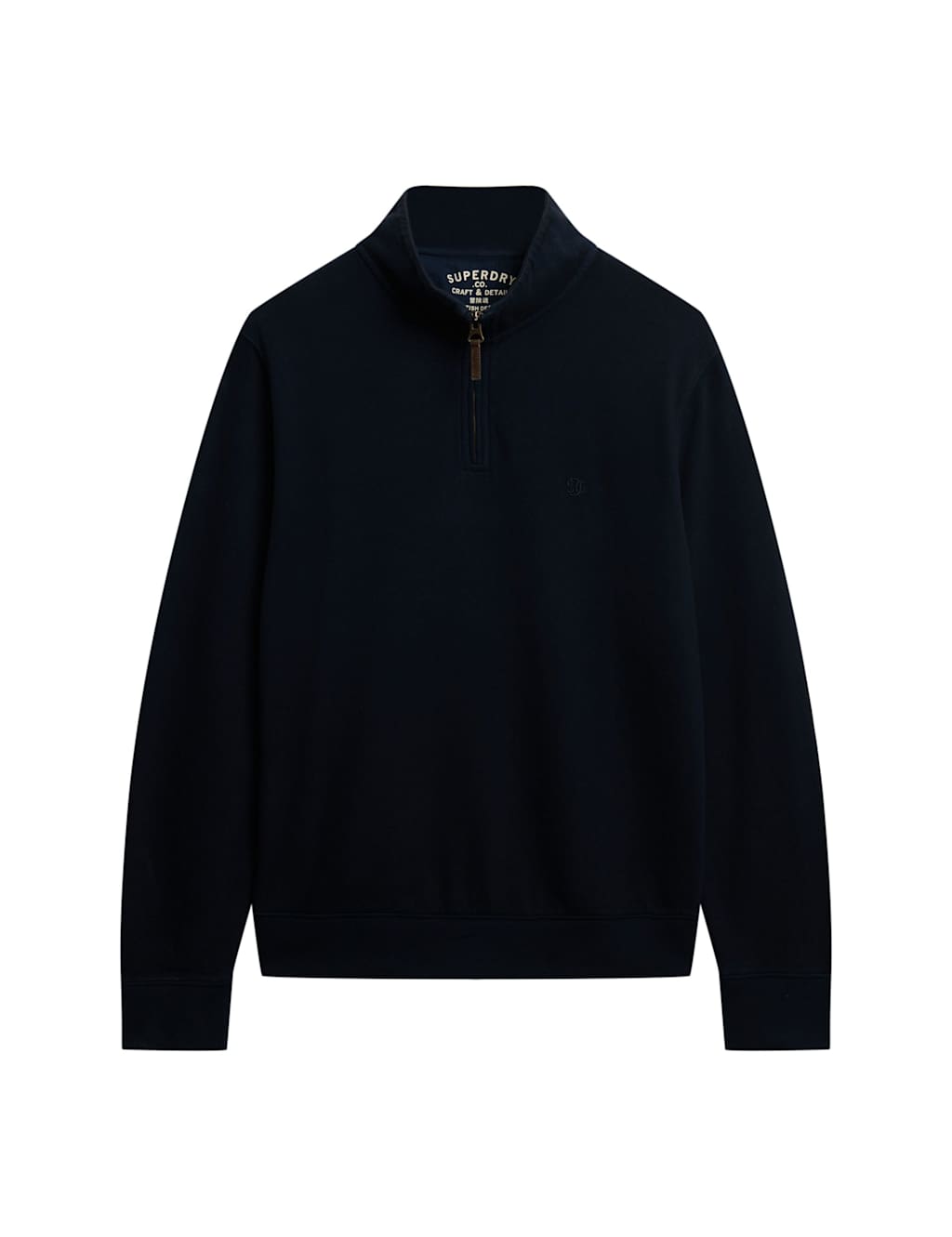 Pure Cotton Half Zip Jumper 2 of 6