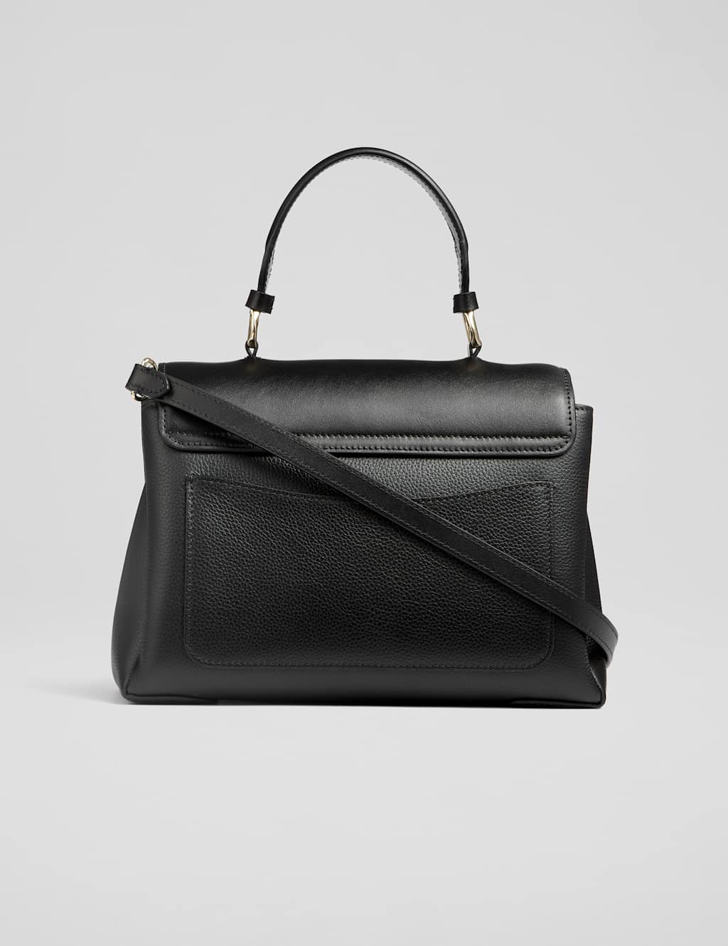 Leather Top Handle Cross Body Bag 2 of 3