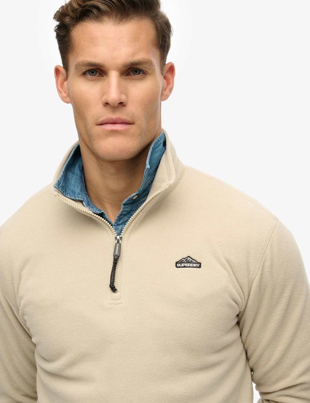 Half Zip Polar Fleece Jacket 4 of 5
