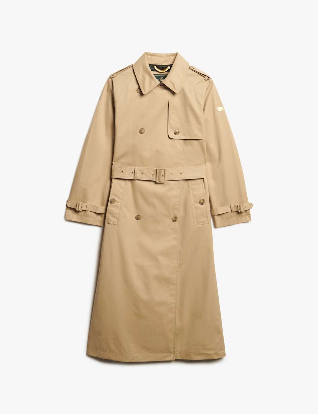 Cotton Rich Belted Longline Trench Coat 2 of 9