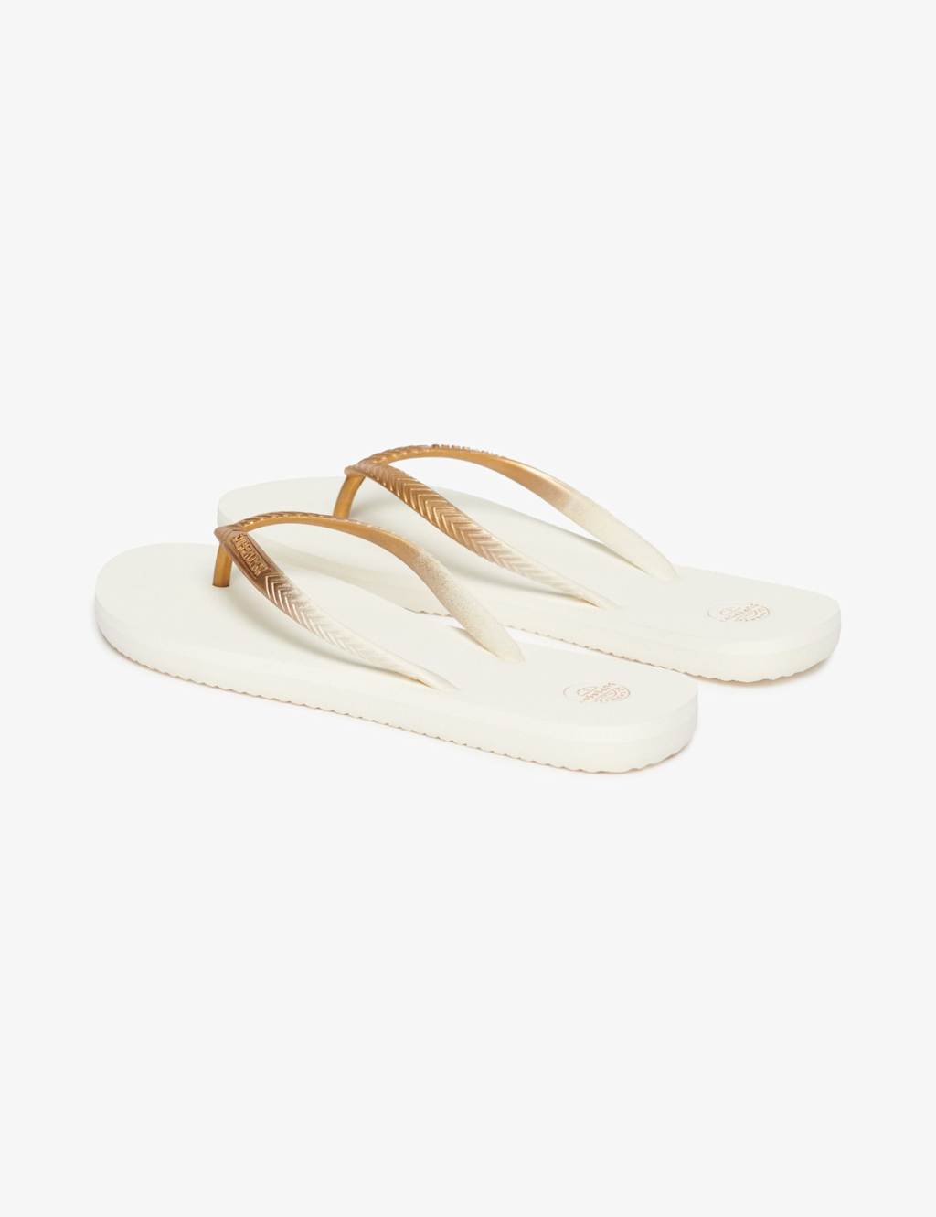 Metallic Flat Flip Flops 2 of 7