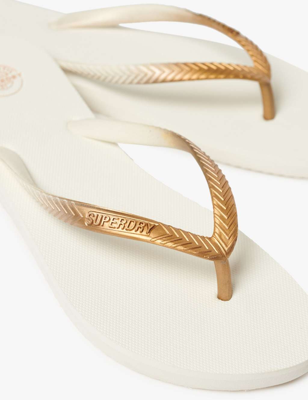 Metallic Flat Flip Flops 6 of 7