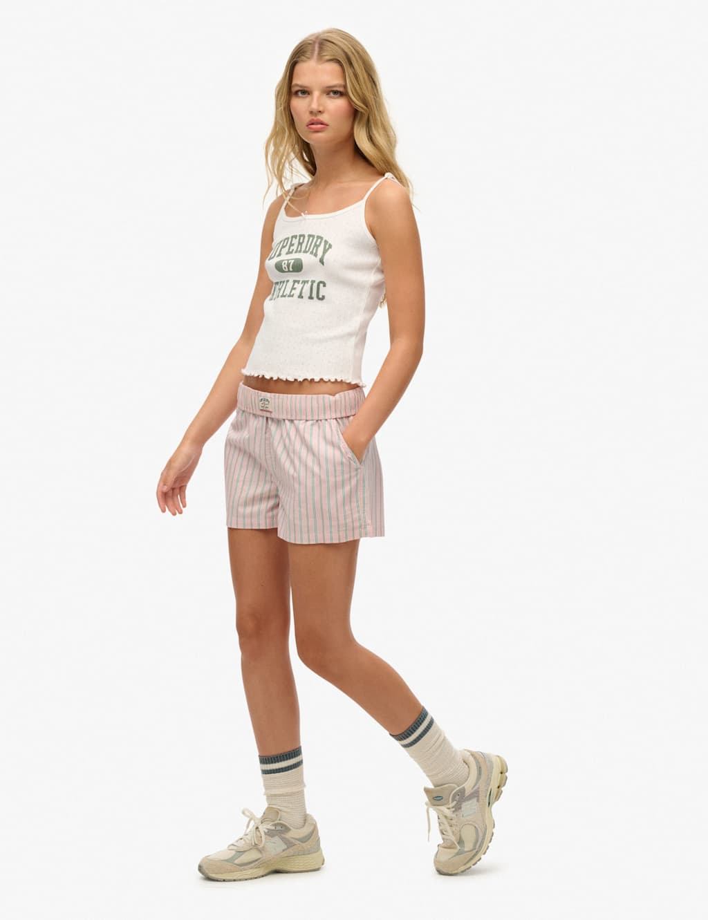 Pure Cotton Striped Shorts 4 of 5