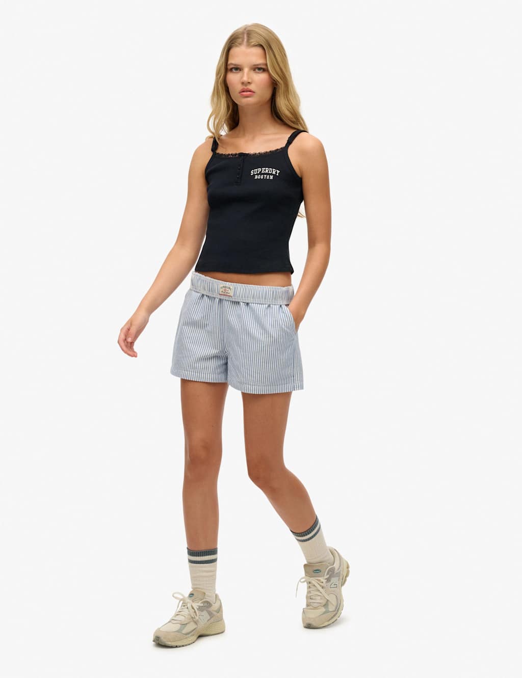 Pure Cotton Striped Shorts 4 of 5