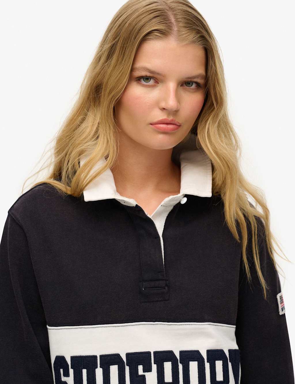 Pure Cotton Slogan Oversized Rugby Top 4 of 8