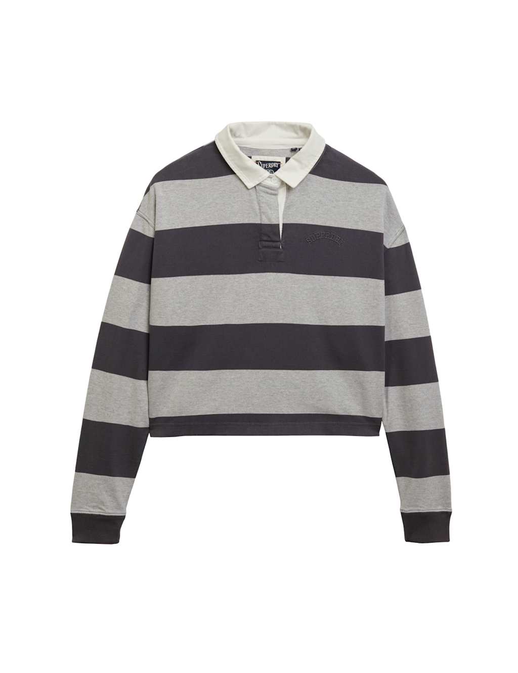 Pure Cotton Striped Oversized Rugby Top 6 of 6