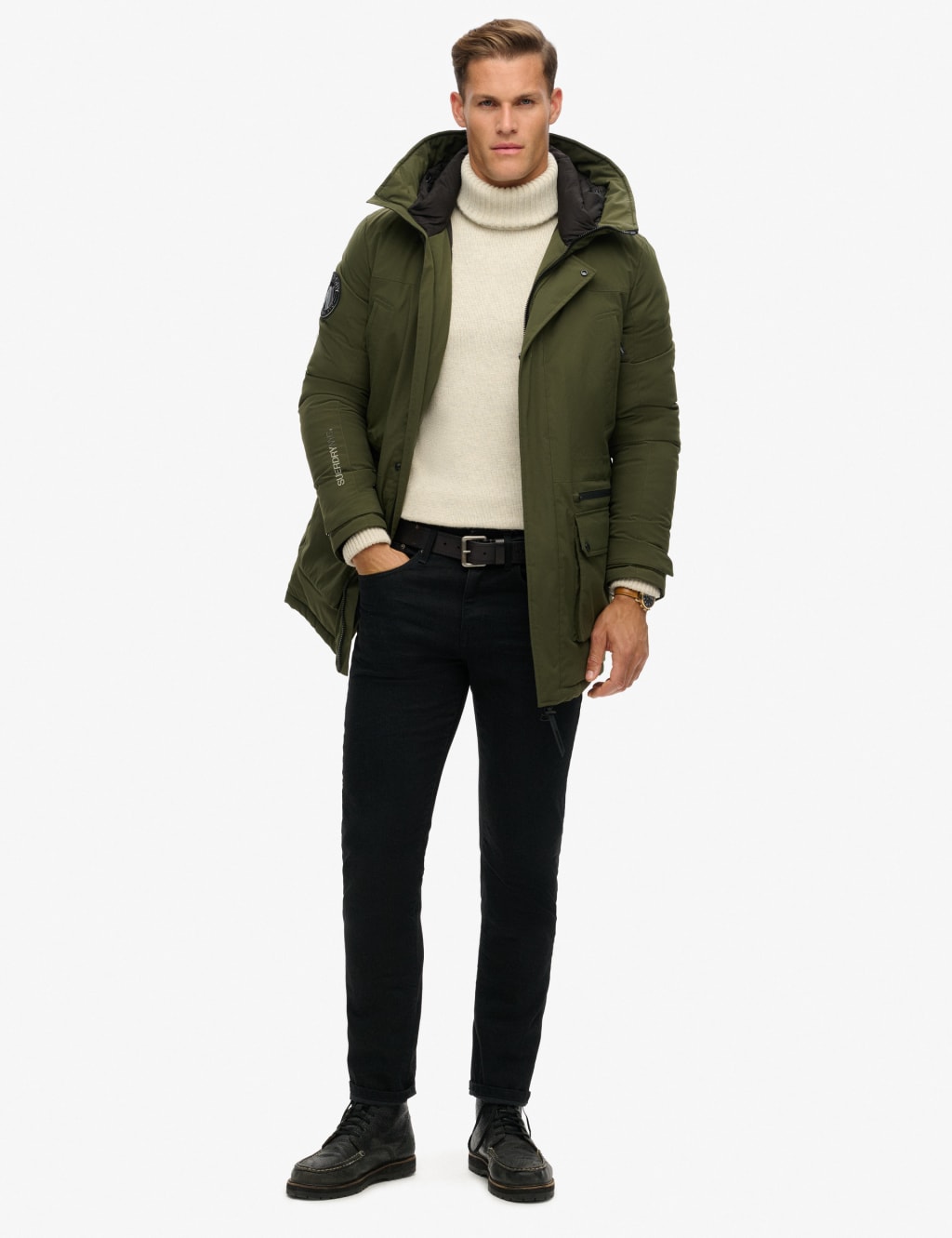 Hooded Padded Parka Jacket 4 of 6