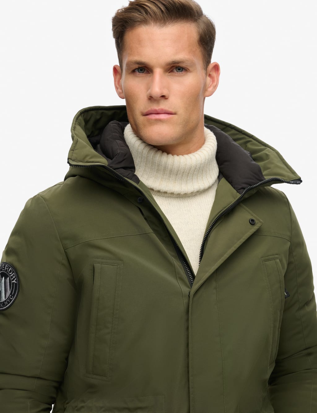 Hooded Padded Parka Jacket 5 of 6