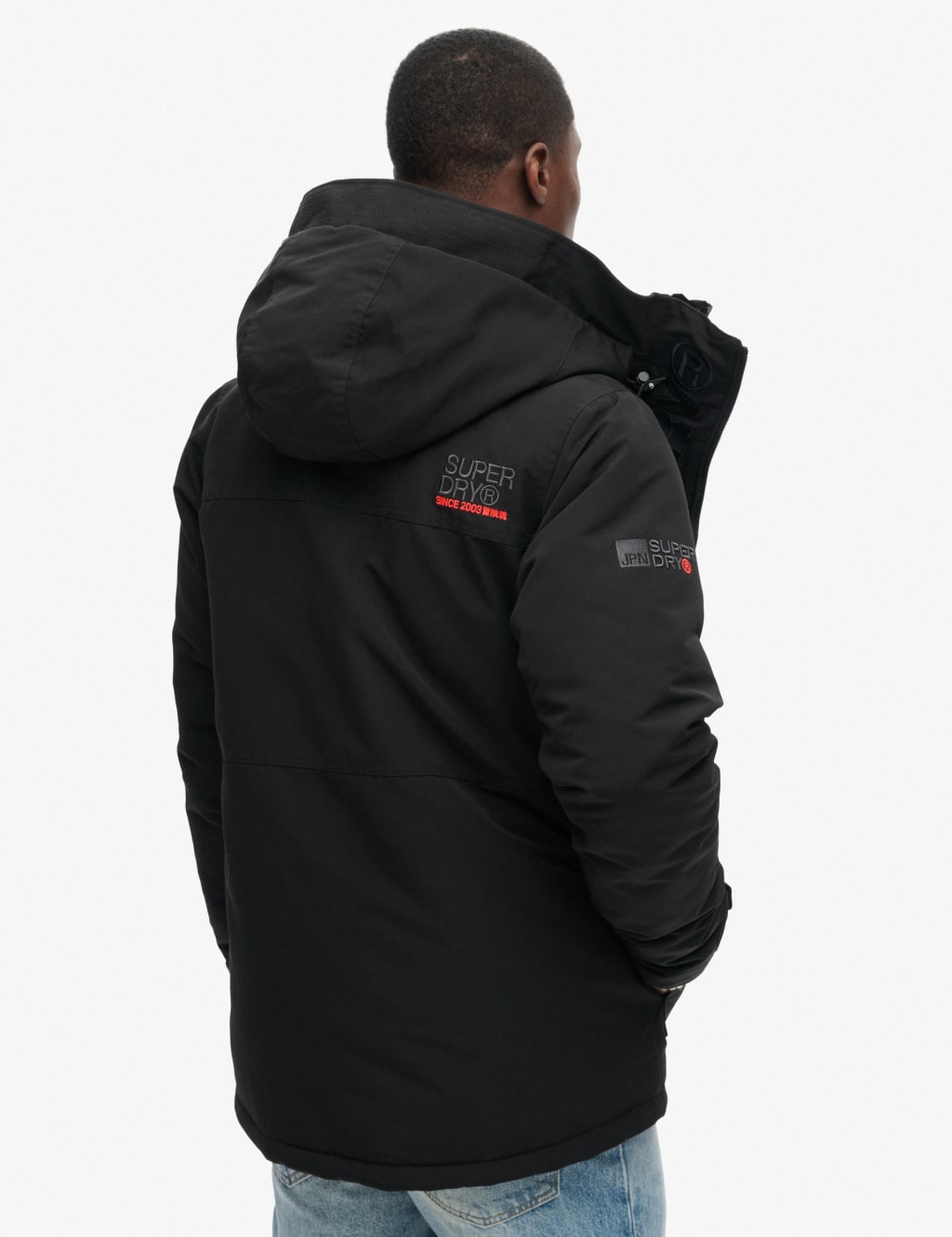 Hooded Padded Windbreaker Jacket 4 of 6