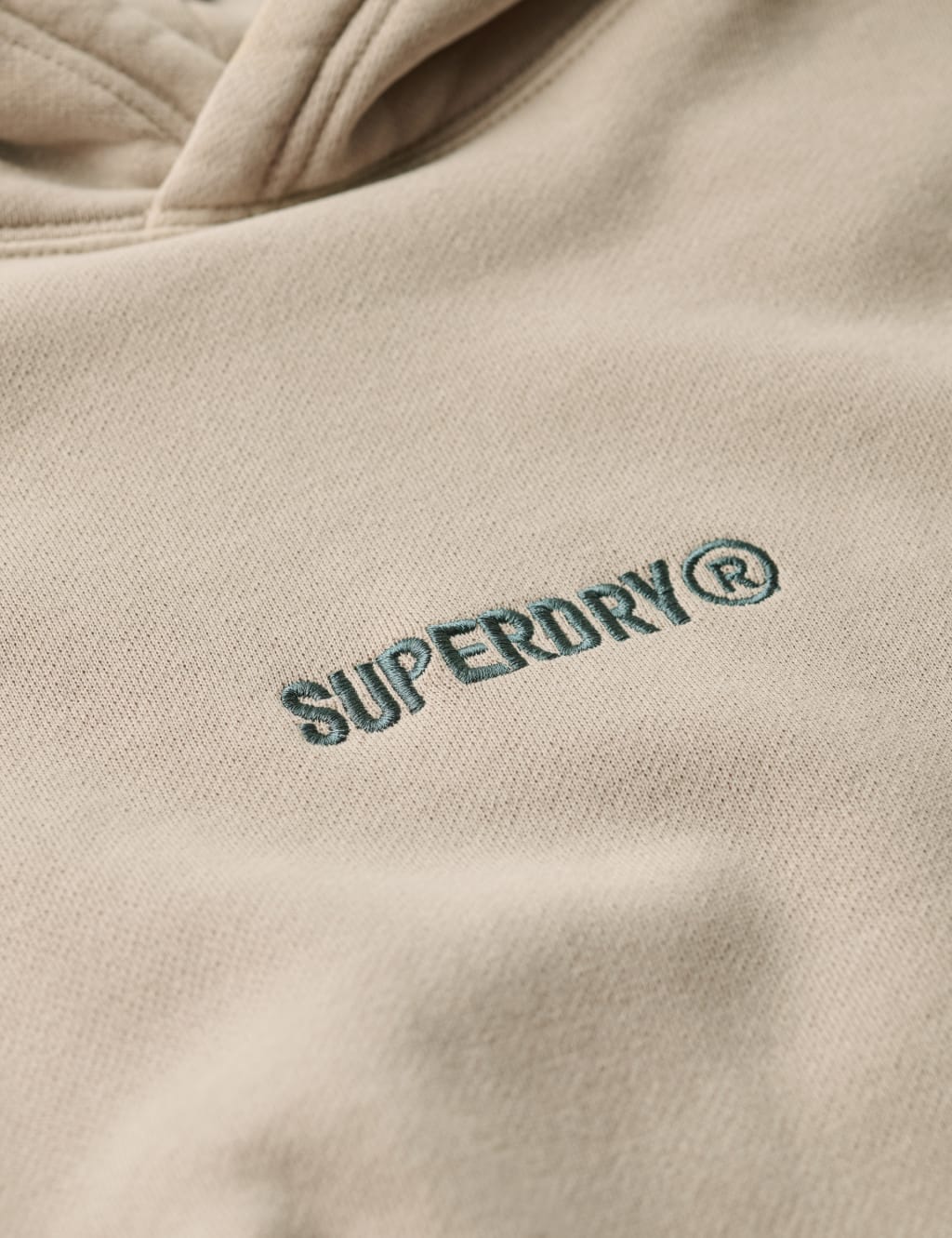 Cotton Rich Embroidered Logo Graphic Hoodie 5 of 5