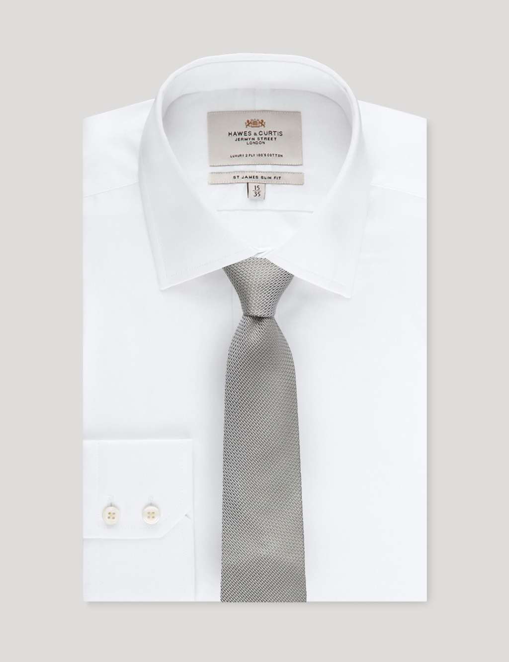 Textured Pure Silk Tie 2 of 2