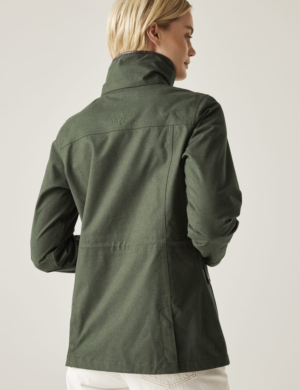 Alixa Hooded Funnel Neck Utility Jacket 4 of 9