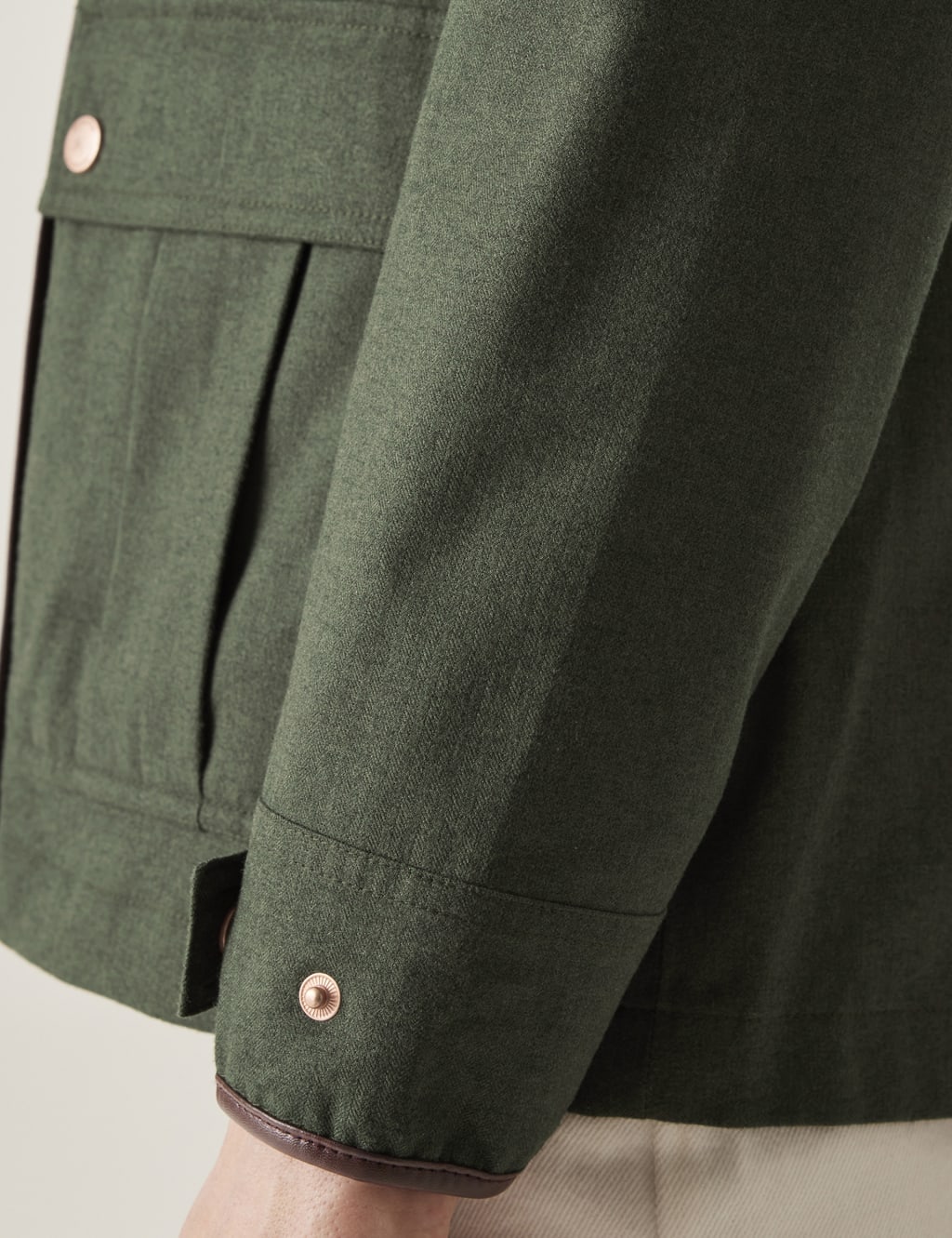 Alixa Hooded Funnel Neck Utility Jacket 9 of 9