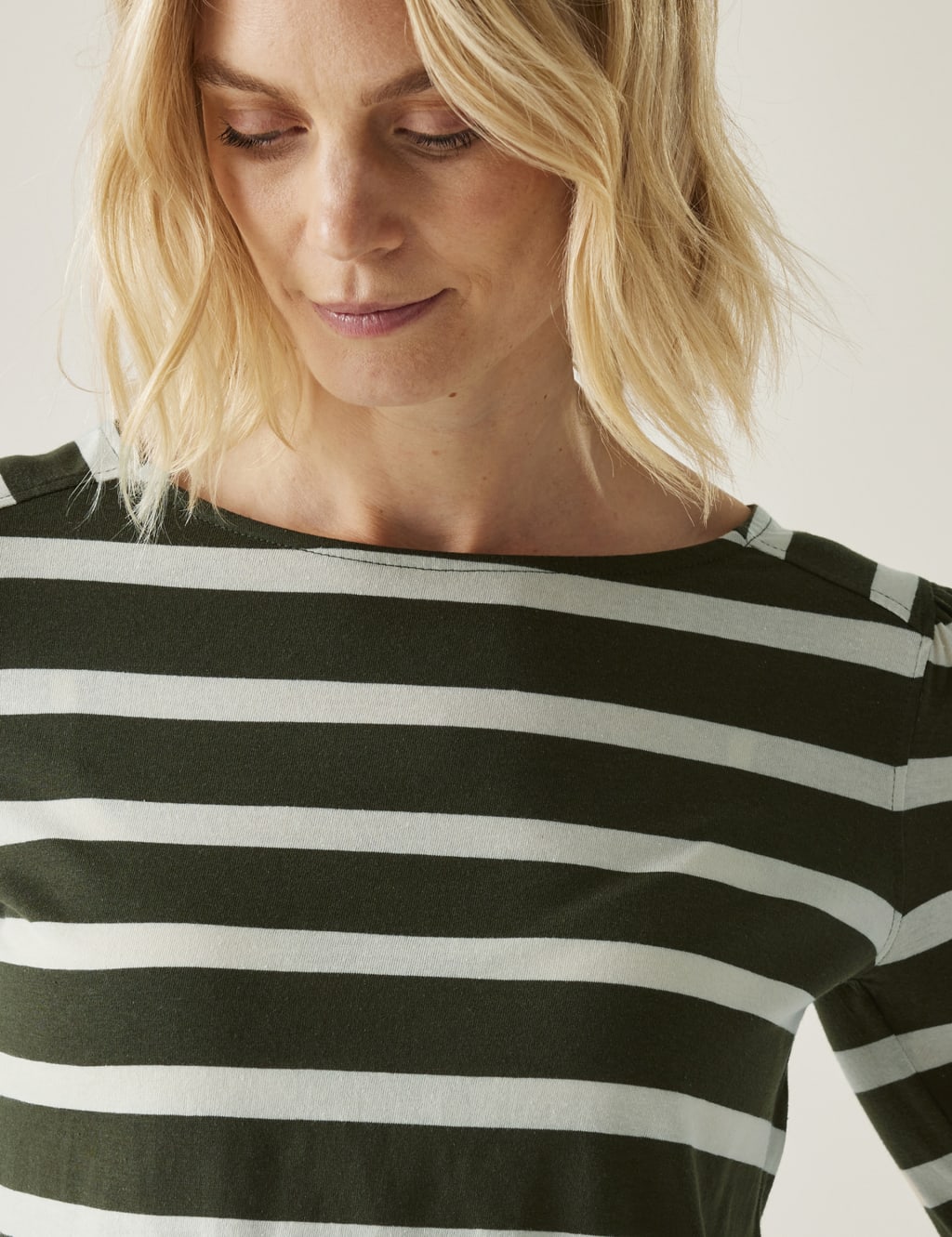 Federica Pure Cotton Striped Top 5 of 5
