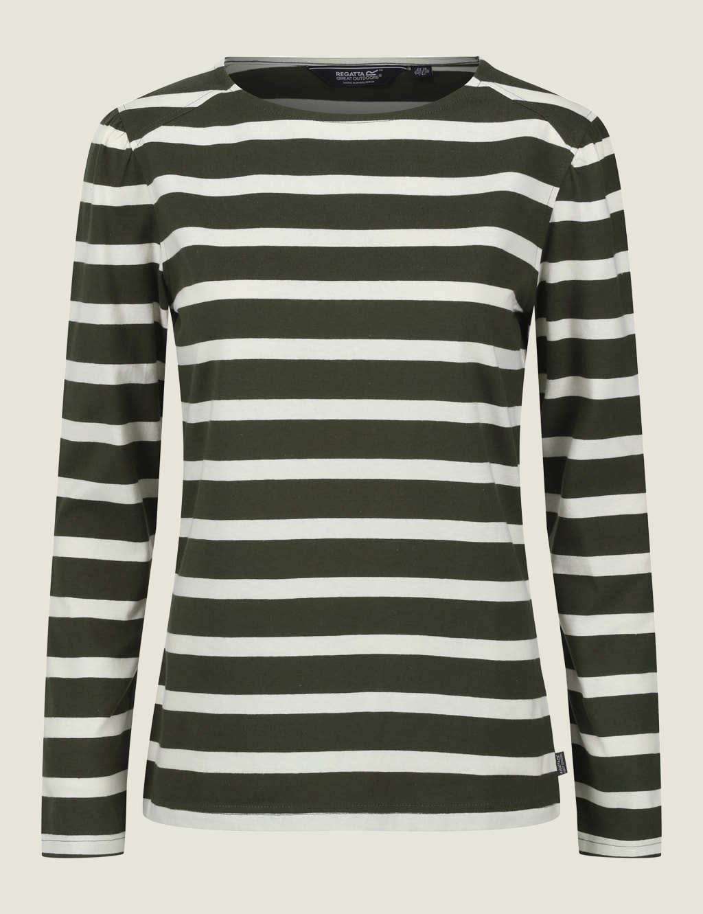 Federica Pure Cotton Striped Top 2 of 5