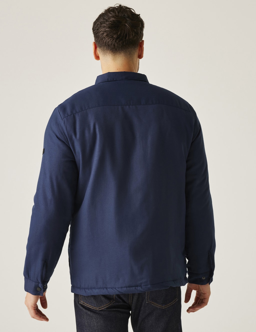 Gawayne Cotton Rich Padded Overshirt 4 of 5