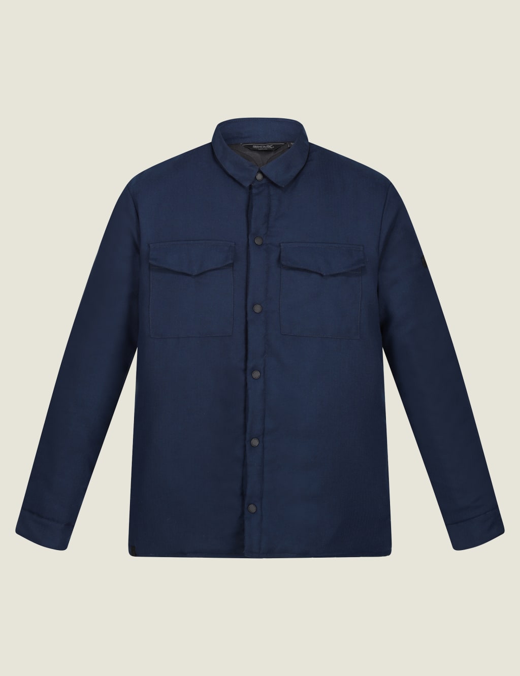 Gawayne Cotton Rich Padded Overshirt 2 of 5