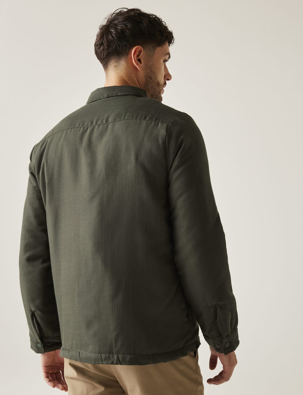 Gawayne Cotton Rich Padded Overshirt 4 of 6