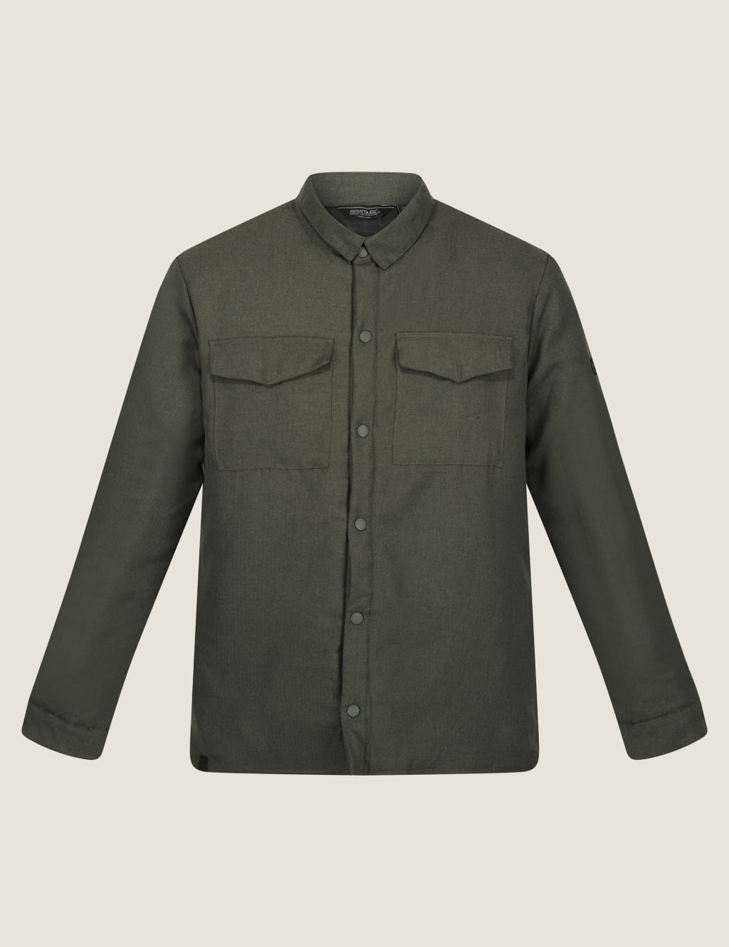 Gawayne Cotton Rich Padded Overshirt 2 of 6