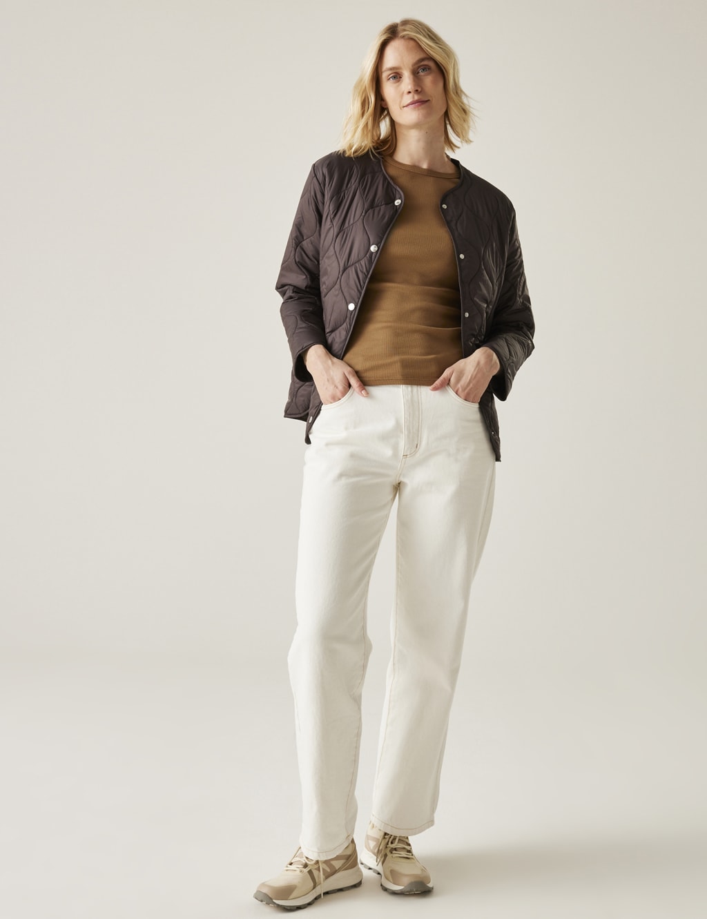 Harletta Collarless Padded Puffer Jacket 3 of 8