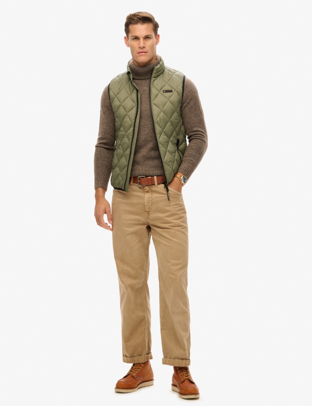 Quilted Padded Gilet 5 of 7