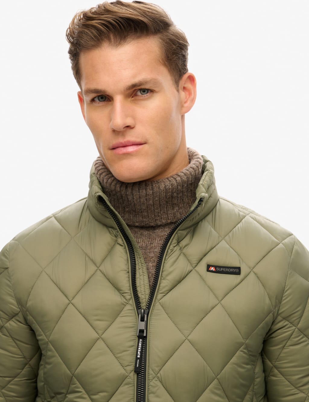 Superdry quilted puffer jacket new arrivals