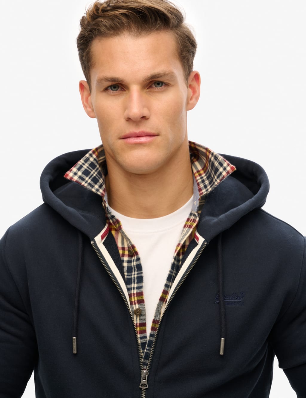 Slim Fit Cotton Rich Zip Up Hoodie 5 of 6