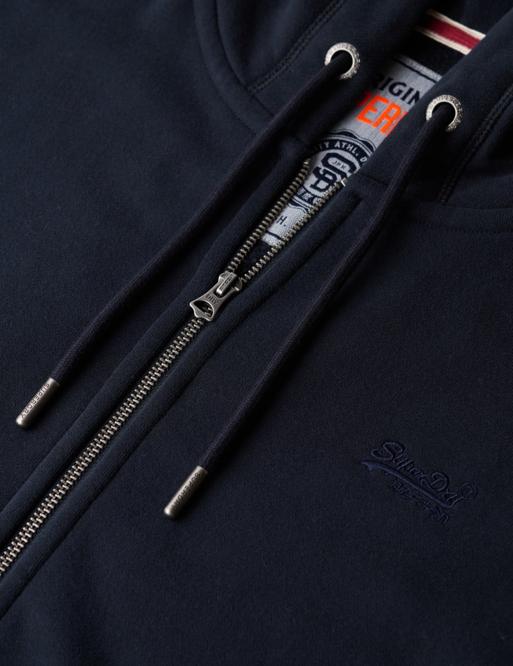 Slim Fit Cotton Rich Zip Up Hoodie 6 of 6