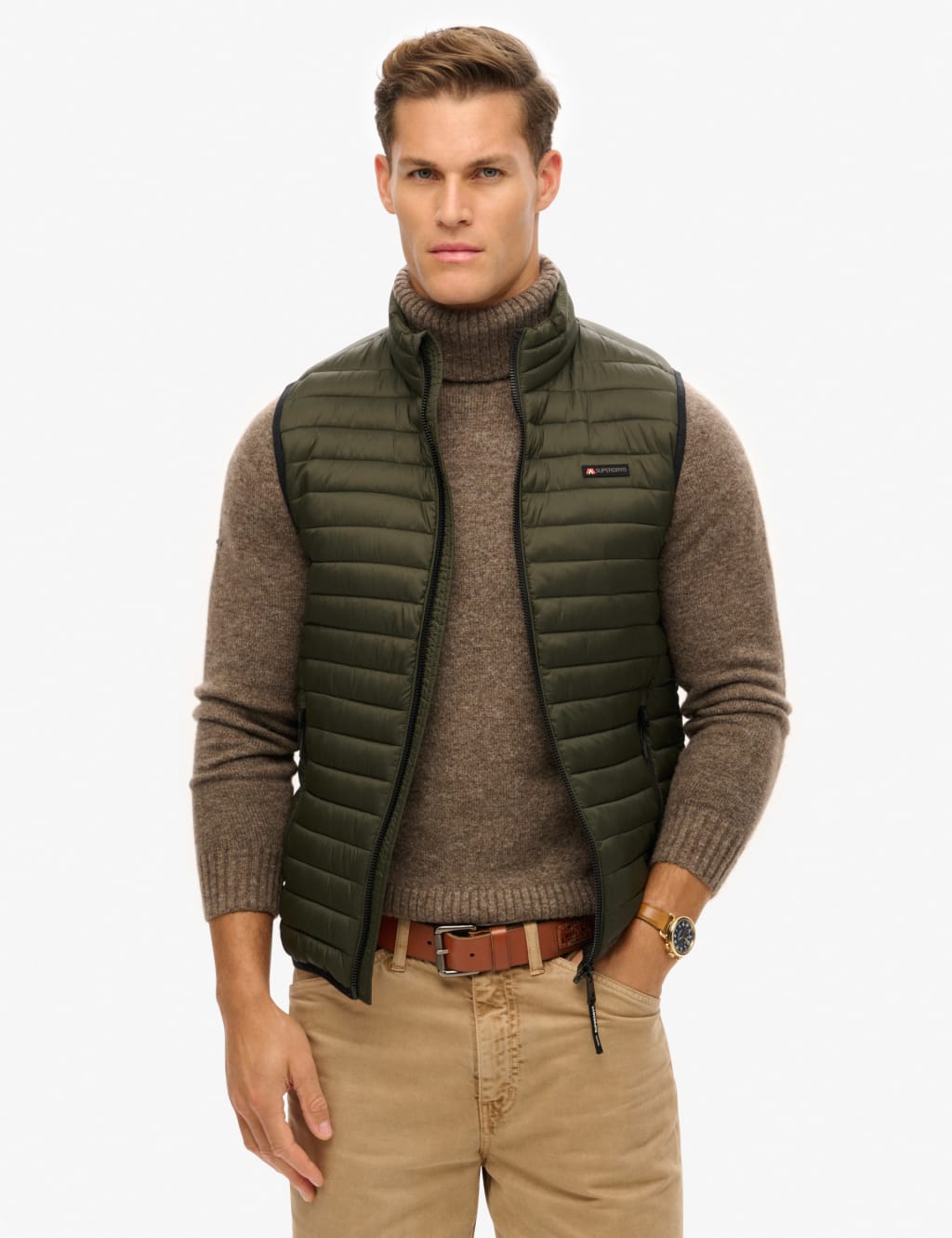 Quilted Padded Gilet 3 of 7