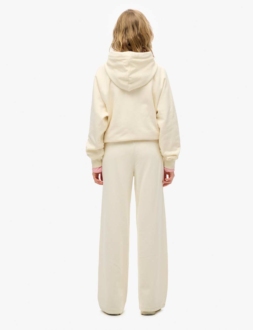 Pure Cotton Logo Wide Leg Joggers 5 of 5