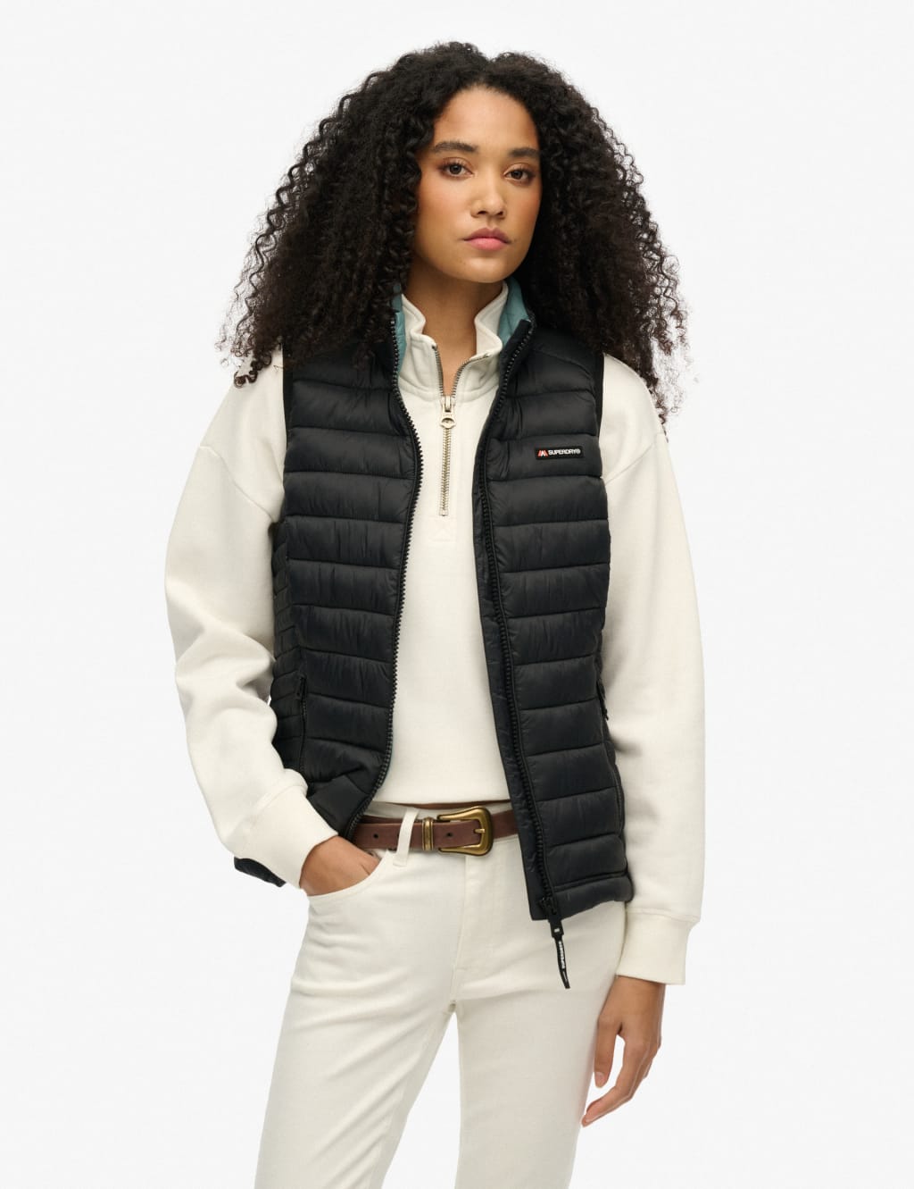 Padded High Neck Gilet 3 of 7