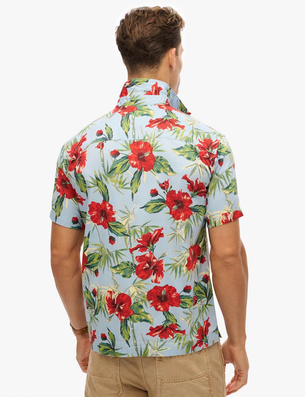 Cotton Blend Hawaiian Shirt 2 of 5