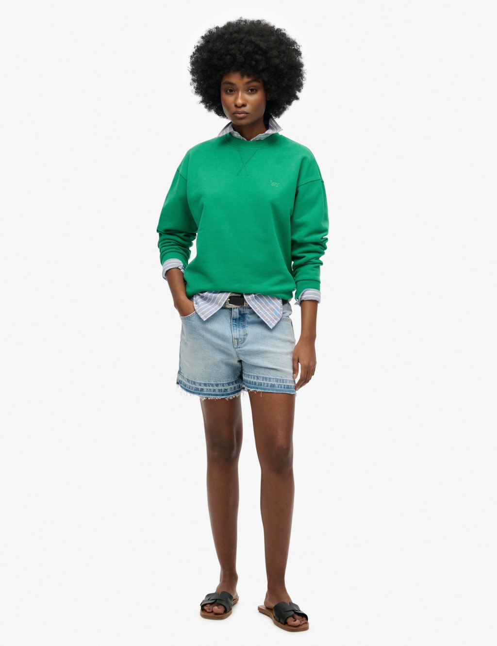 Cotton Rich Oversized Sweatshirt 3 of 4