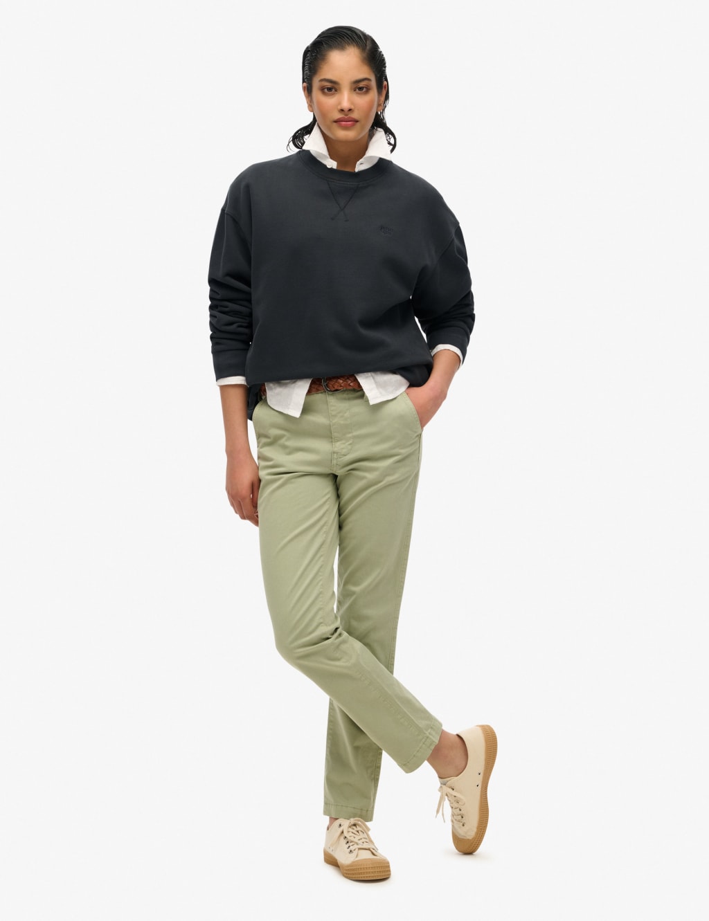 Cotton Rich Oversized Sweatshirt 3 of 4