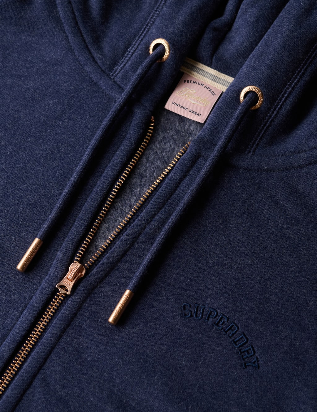 Cotton Rich Logo Zip Up Hoodie 6 of 6