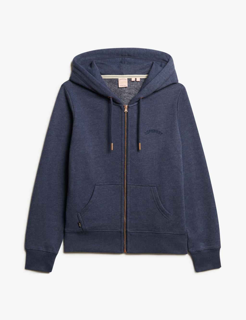 Cotton Rich Logo Zip Up Hoodie 2 of 6