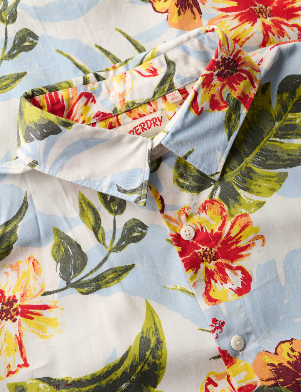 Cotton Blend Hawaiian Shirt 6 of 6
