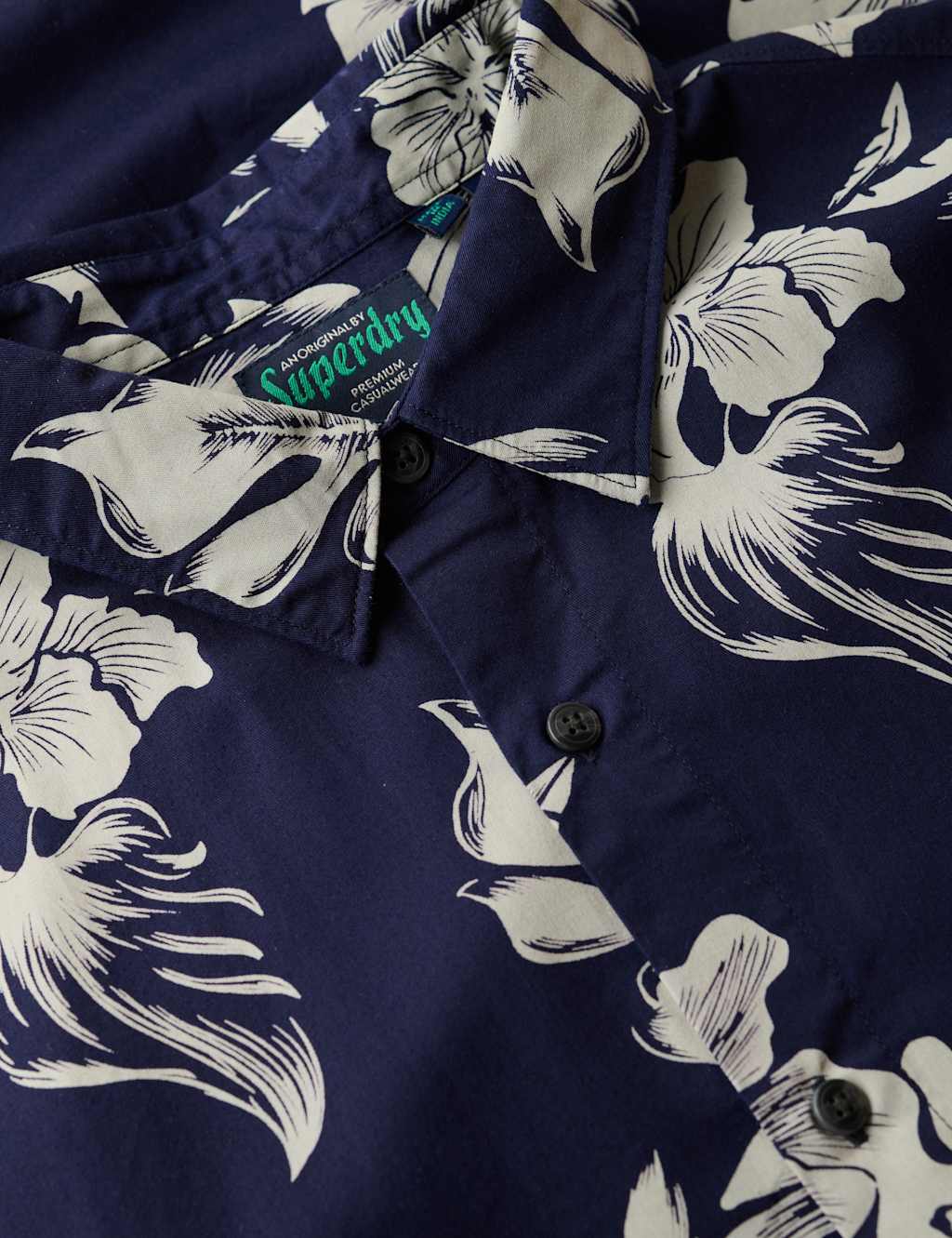 Cotton Blend Hawaiian Shirt 6 of 6