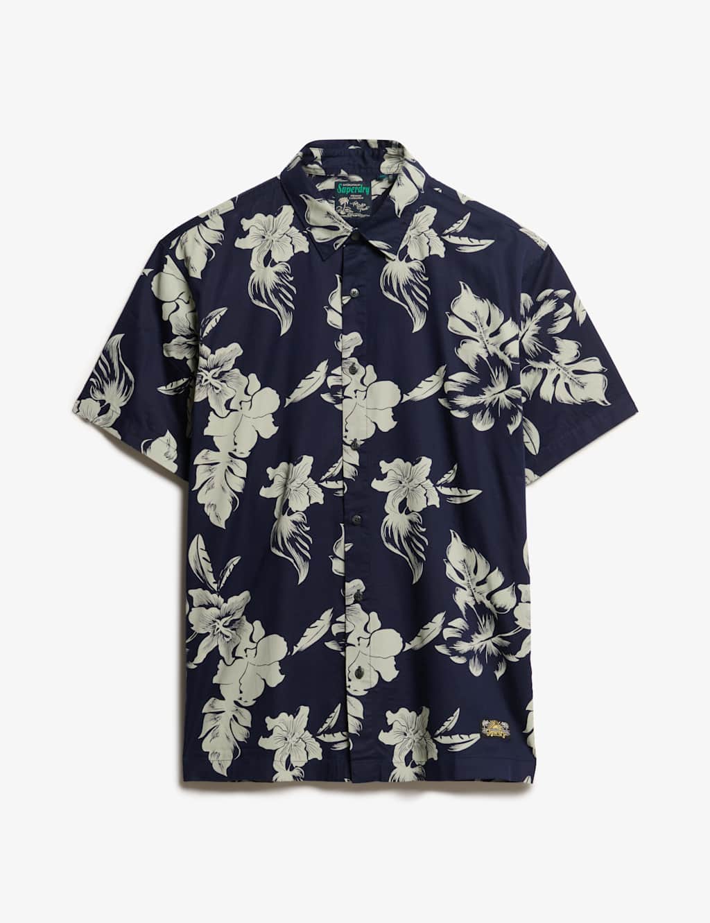 Cotton Blend Hawaiian Shirt 2 of 6