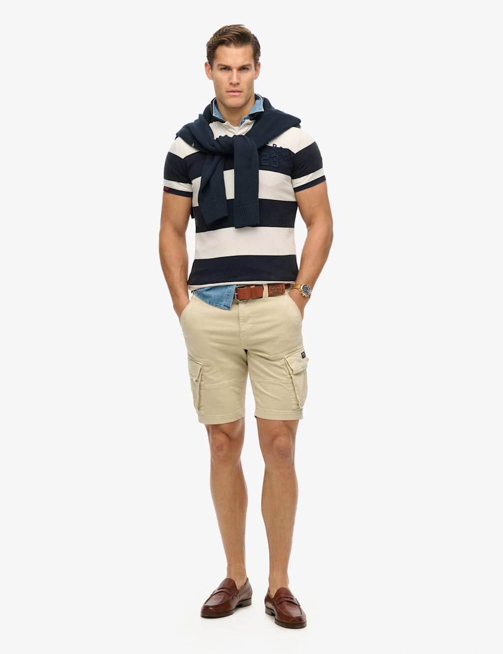 Cotton Rich Core Cargo Shorts 4 of 7