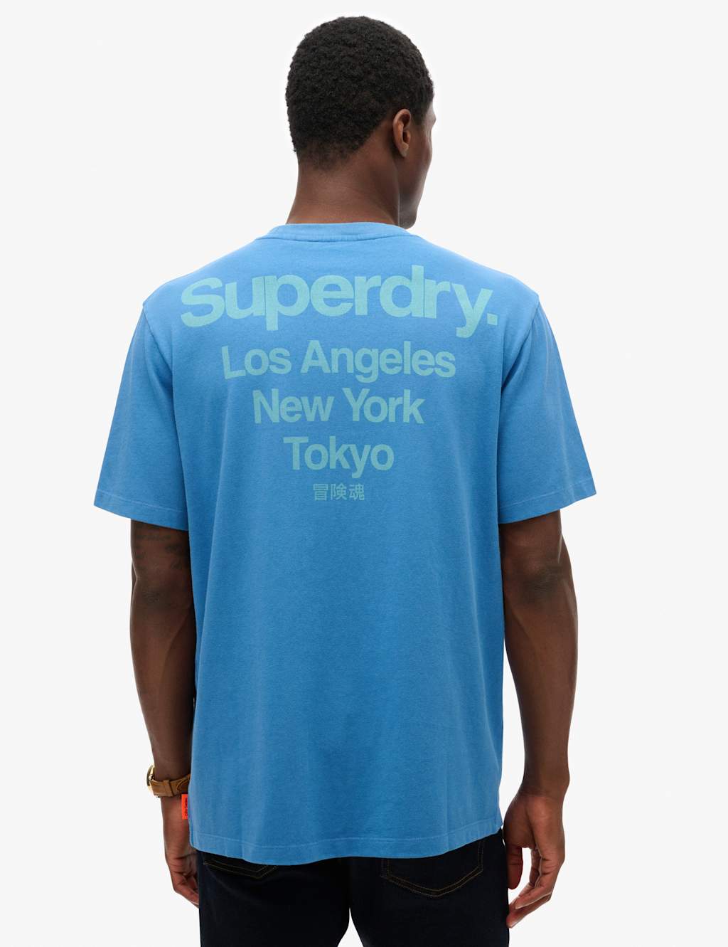 Pure Cotton Cities Logo Crew Neck T-Shirt 4 of 7