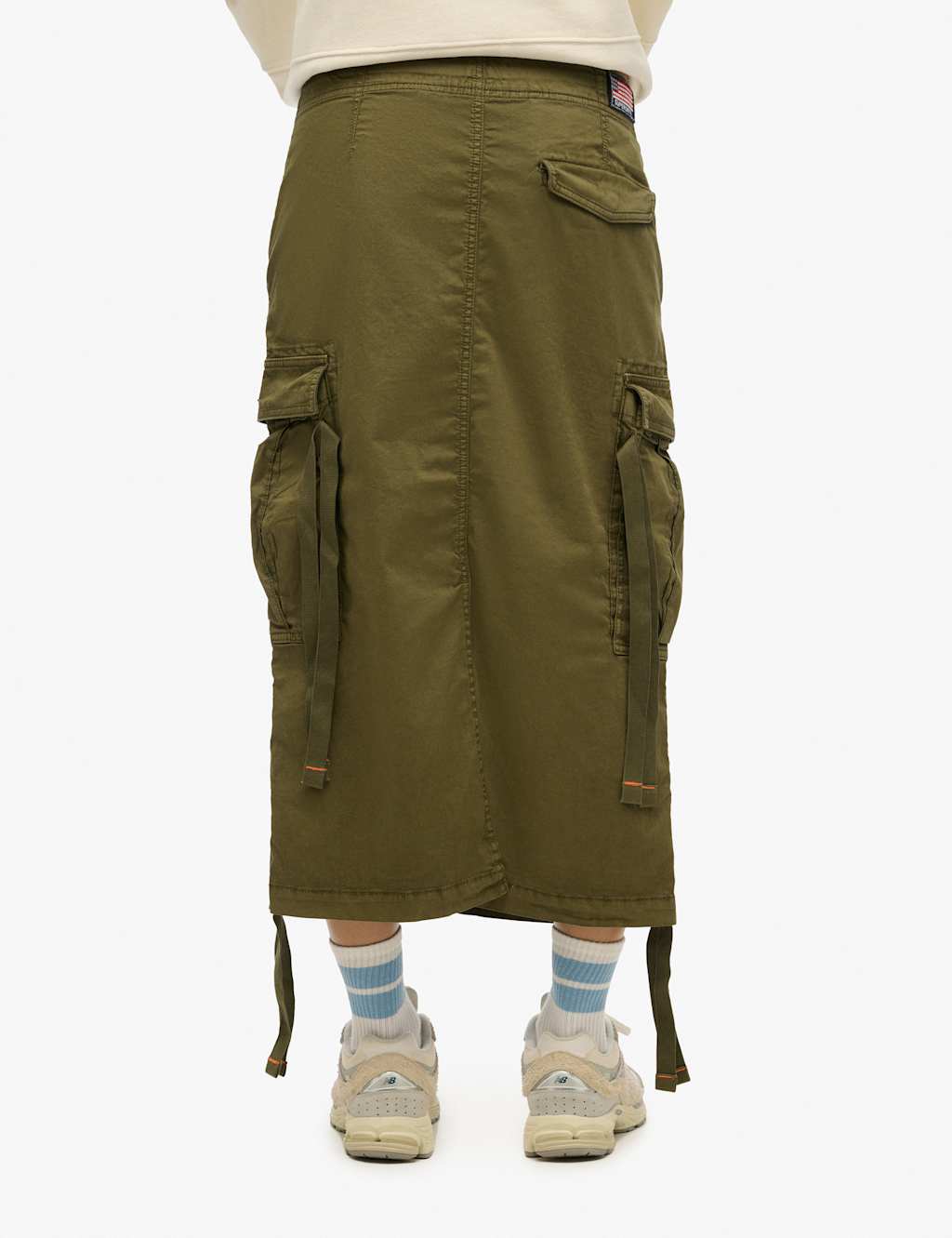 Cotton Rich Cargo Midi Skirt 3 of 7