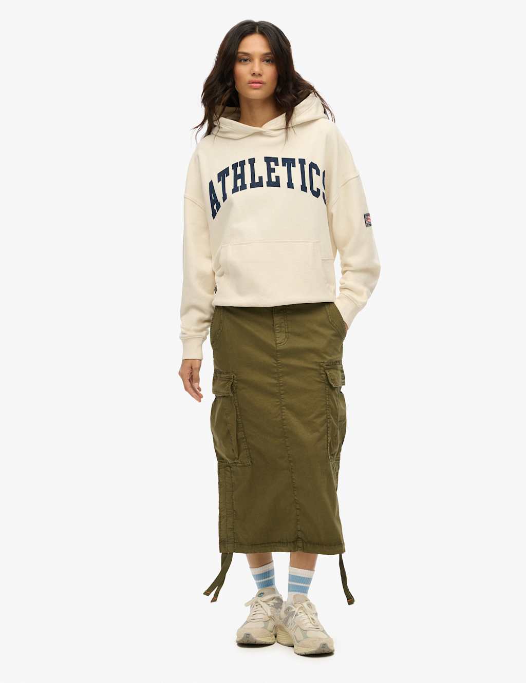 Cotton Rich Cargo Midi Skirt 4 of 7
