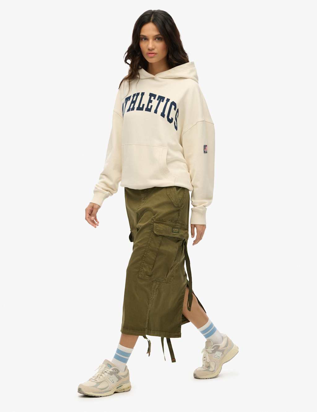 Cotton Rich Cargo Midi Skirt 6 of 7