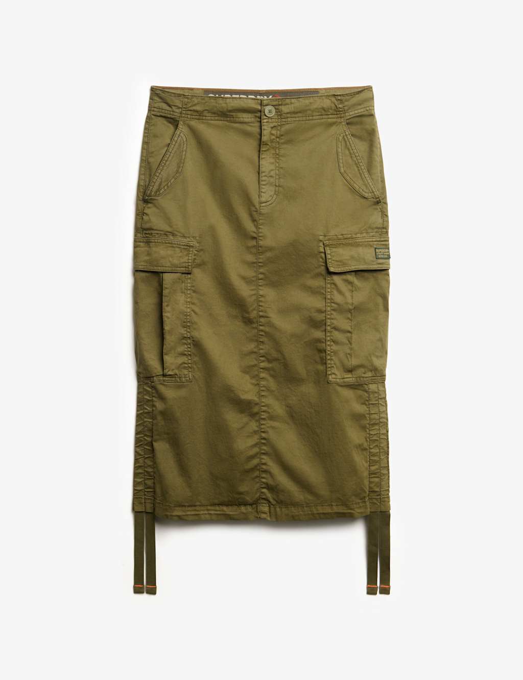 Cotton Rich Cargo Midi Skirt 2 of 7