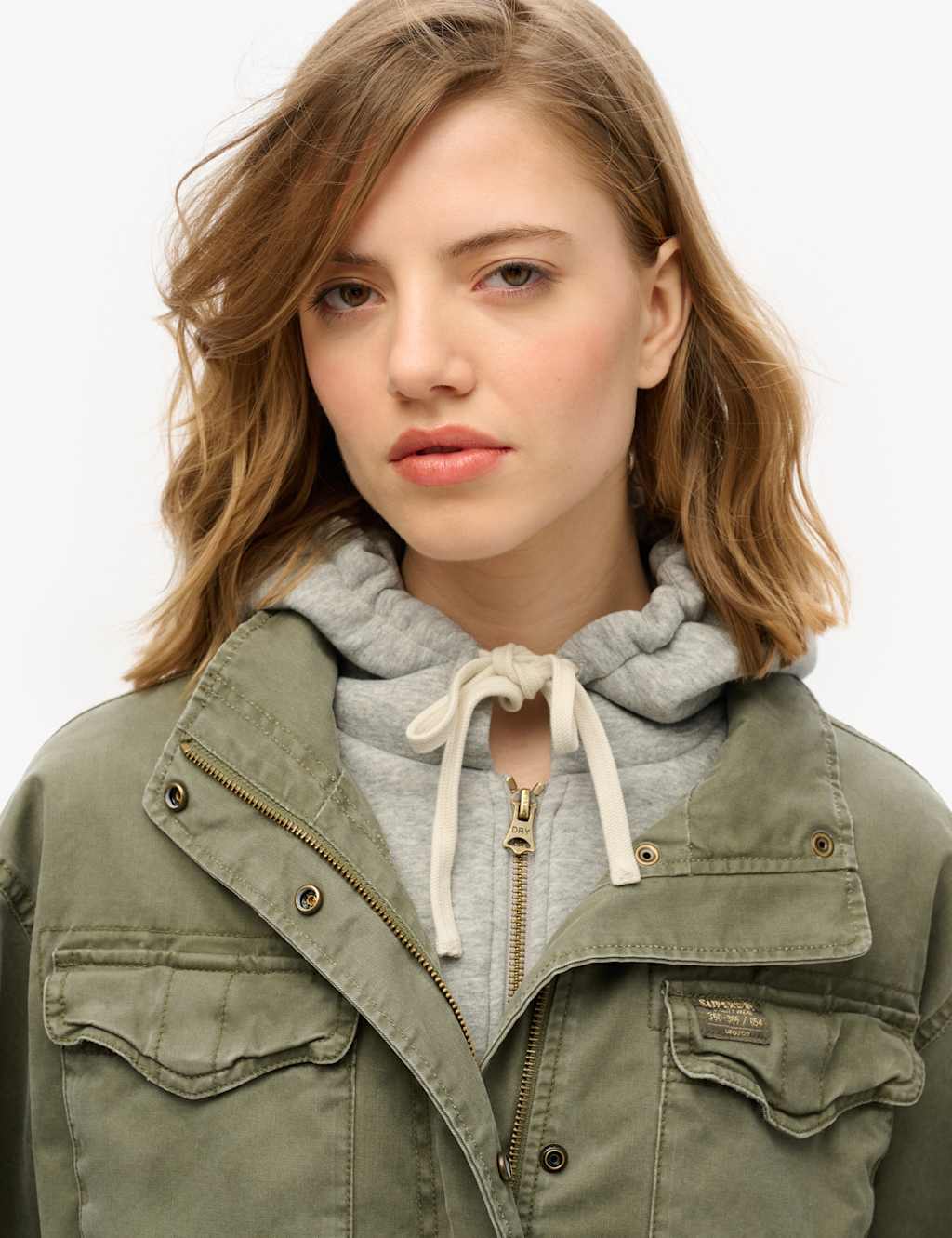 Jersey Hooded Relaxed Utility Jacket 5 of 5