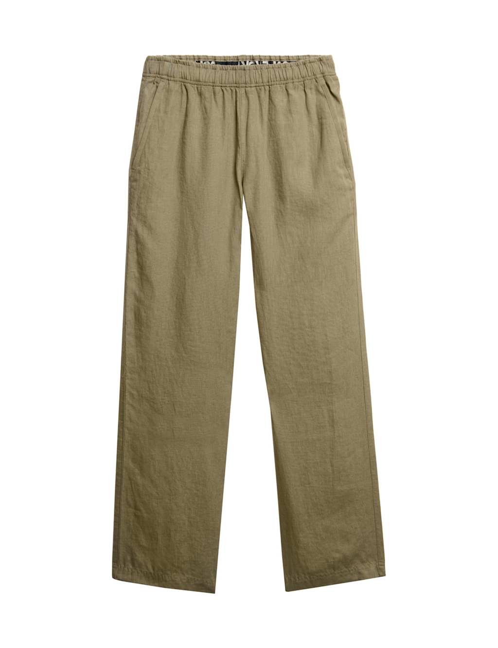 Pure Linen Drawstring Trousers 8 of 8