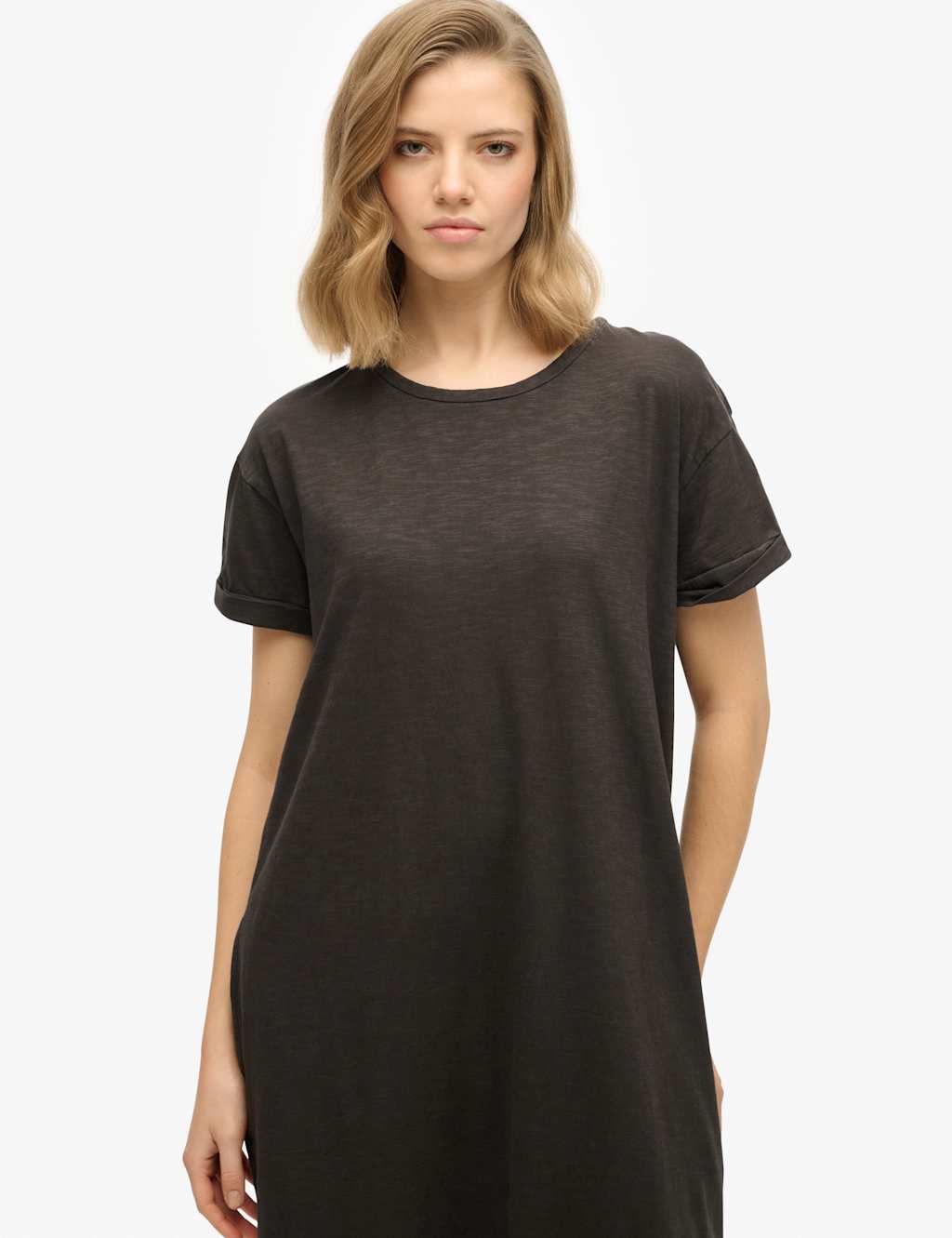 Pure Cotton Midi T-Shirt Dress 3 of 6