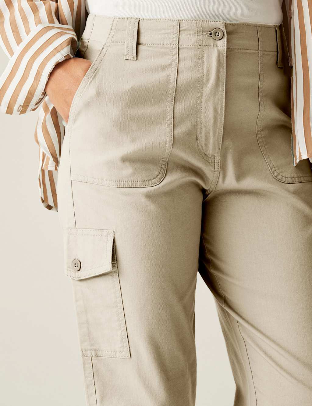 Shorebella Cargo Straight Leg Trousers 4 of 5
